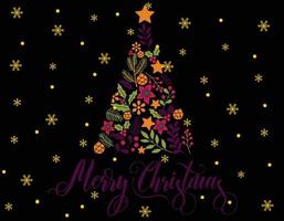 vrolijk vrolijk Kerstmis 05 vector logo, tekst ontwerp. bruikbaar voor groet kaarten, geschenken, overhemden