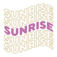 zomer citaten nieuw professioneel zonsopkomst golvend voorraad tekst effect typografie t-shirt ontwerp voor afdrukken vector