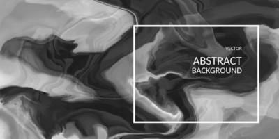 abstract marmeren structuur zwart kleur, vloeistof ontwerp achtergrond vector