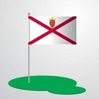 Jersey vlag pool vector