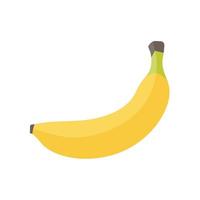 banaan vector. geel fruit voor vegetarisch Gezondheid vector