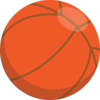 basketbal illustratie in 3d isometrische stijl vector