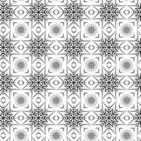 naadloos patroon van stroomkring tekening abstract opengewerkt sneeuwvlokken. herhaling textuur. abstract backdrop vector