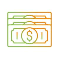 geld vector pictogram