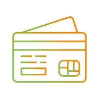 creditcard vector pictogram