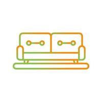 sofa vector icoon