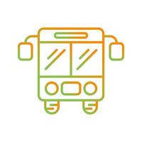 bus vector pictogram