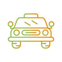 taxi vector icoon