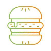 hamburger vector pictogram