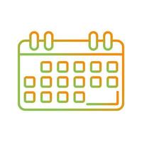 kalender vector pictogram