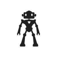 robot pictogram vector