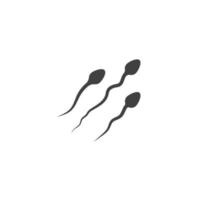 sperma vector pictogram ontwerp illustratie
