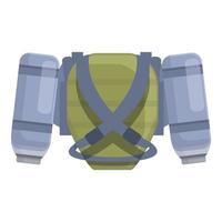 groei jetpack icoon tekenfilm vector. raket Jet vector