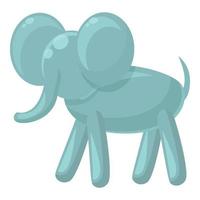 ballon olifant icoon tekenfilm vector. dier lucht vector