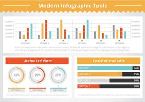 Ben het Infographic Gereedschap Vector Elements