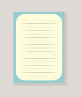 bladzijde notitieboekje Pasen covers kleurrijk schetsboek met hart en Pasen elementen vector illustratie
