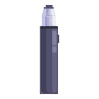 een sigaret icoon tekenfilm vector. sigaret vapen vector