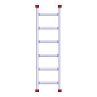 ladder gereedschap icoon, tekenfilm stijl vector