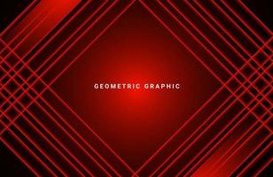 abstracte geometrische moderne stijlvolle gladde donkere bannerachtergrond vector