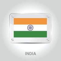 Indisch onafhankelijkheid dag ontwerp vector