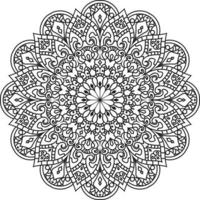 decoratief mandala-ontwerp vector