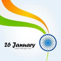 Indië republiek dag 26 januari Indisch achtergrond vector