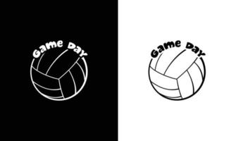 volleybal citaat t overhemd ontwerp, typografie vector