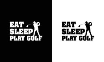 golf citaat t overhemd ontwerp, typografie vector