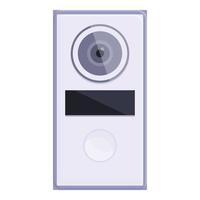 intercom accessoires icoon tekenfilm vector. video systeem vector