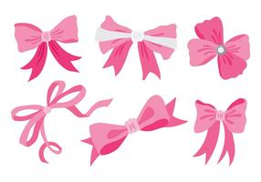 Gratis Hair Ribbon Icons Vector