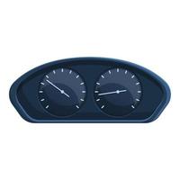 auto dashboard icoon, tekenfilm stijl vector