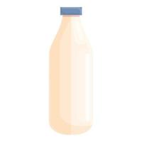 melk fles icoon, tekenfilm stijl vector