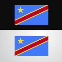 comoren vlag banier ontwerp vector