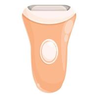 epilator icoon tekenfilm vector. haar- behandeling vector