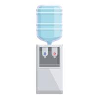 kantoor water uitrusting icoon, tekenfilm stijl vector