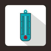 thermometer geeft aan laag temperatuur icoon vector