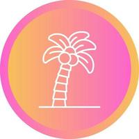 palm boom vector icoon