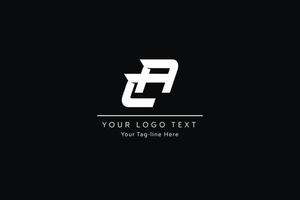 ca brief logo ontwerp. creatief modern een c brieven icoon vector illustratie.