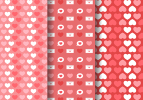 Gratis Love Hearts Pattern vector