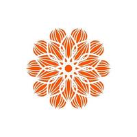patroon bloem mandala vector illustratie. sier- luxe mandala patroon