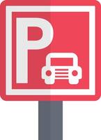 parkeerbord vectorillustratie op een background.premium kwaliteit symbolen.vector pictogrammen voor concept en grafisch ontwerp. vector