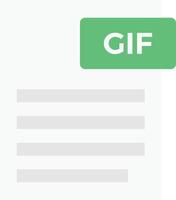 gif het dossier vector illustratie Aan een achtergrond.premium kwaliteit symbolen.vector pictogrammen voor concept en grafisch ontwerp.