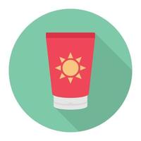 sunblock vectorillustratie op een background.premium kwaliteit symbolen.vector iconen voor concept en grafisch ontwerp. vector