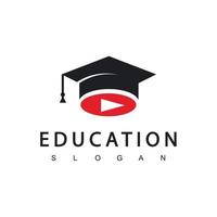 film en film academie logo ontwerp sjabloon vector