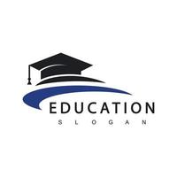 onderwijs logo ontwerp sjabloon, vector illustratie