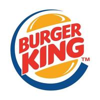 hamburger koning oud logo Aan transparant achtergrond vector