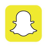 snapchat logo Aan transparant achtergrond vector