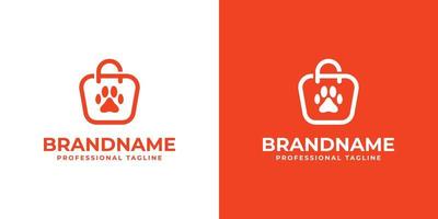 hond op te slaan logo, geschikt voor ieder bedrijf verwant naar hond. vector
