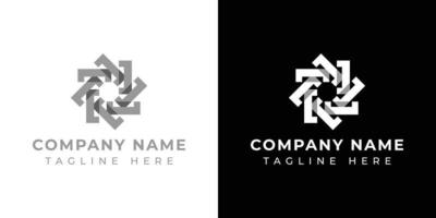 abstract draaikolk logo, geschikt voor ieder bedrijf verwant naar draaikolk. vector