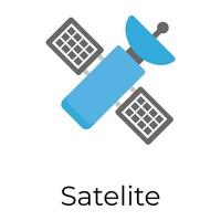 trendy satellietconcepten vector